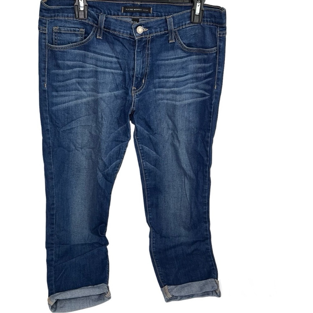 Flying Monkey platinum the high rise trouser blue jeans